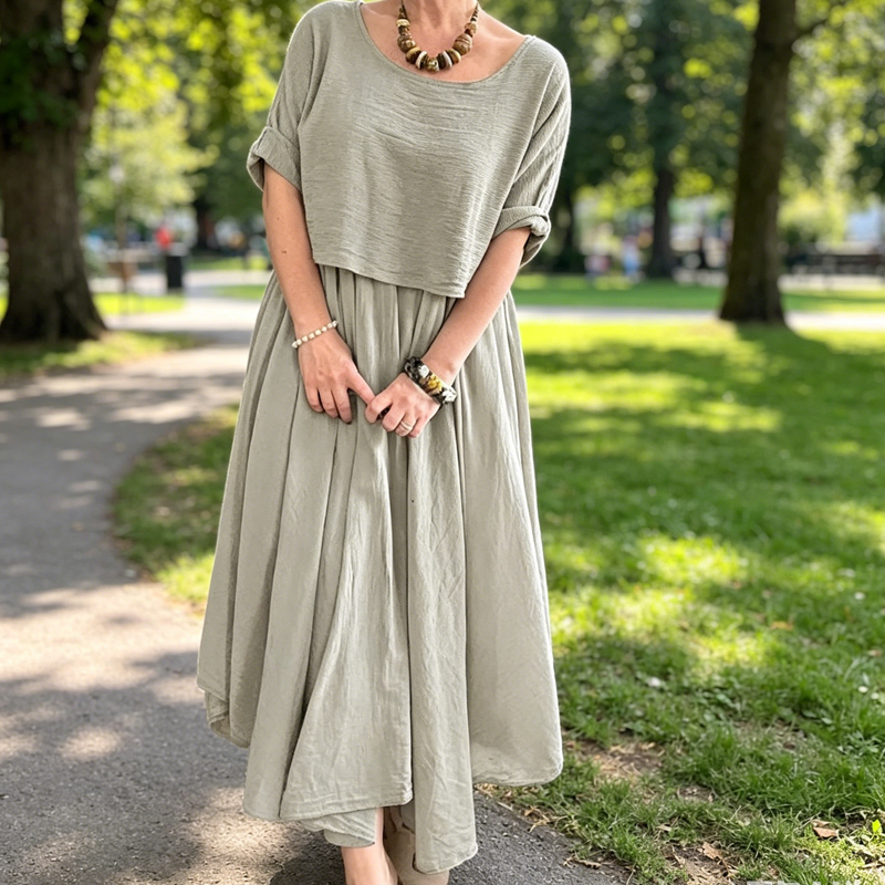 Elina – Lockerer Sommer-Zweiteiler mit Rock