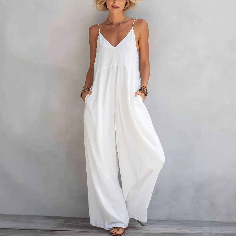 Marlis – Luftiger Jumpsuit mit weitem Bein