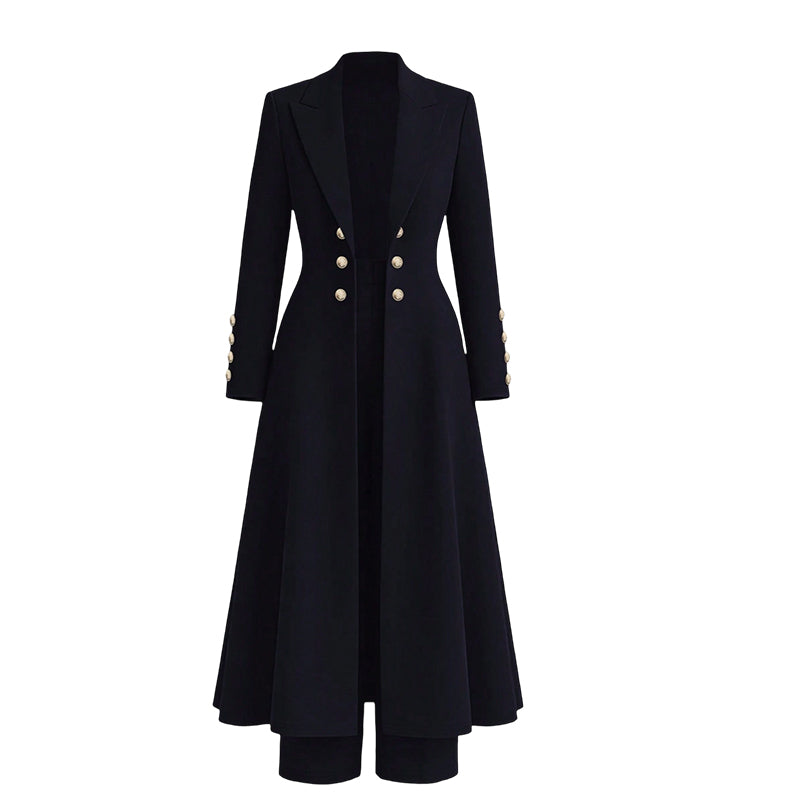 Kamma – Elegantes Strickset mit langem Blazer