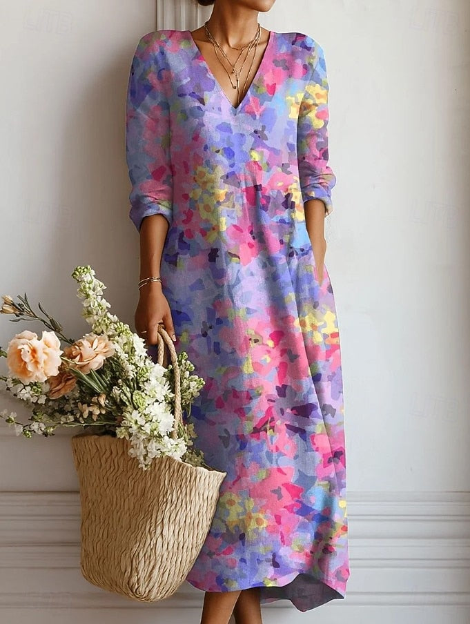 Kelly™ | Langes Boho-Kleid