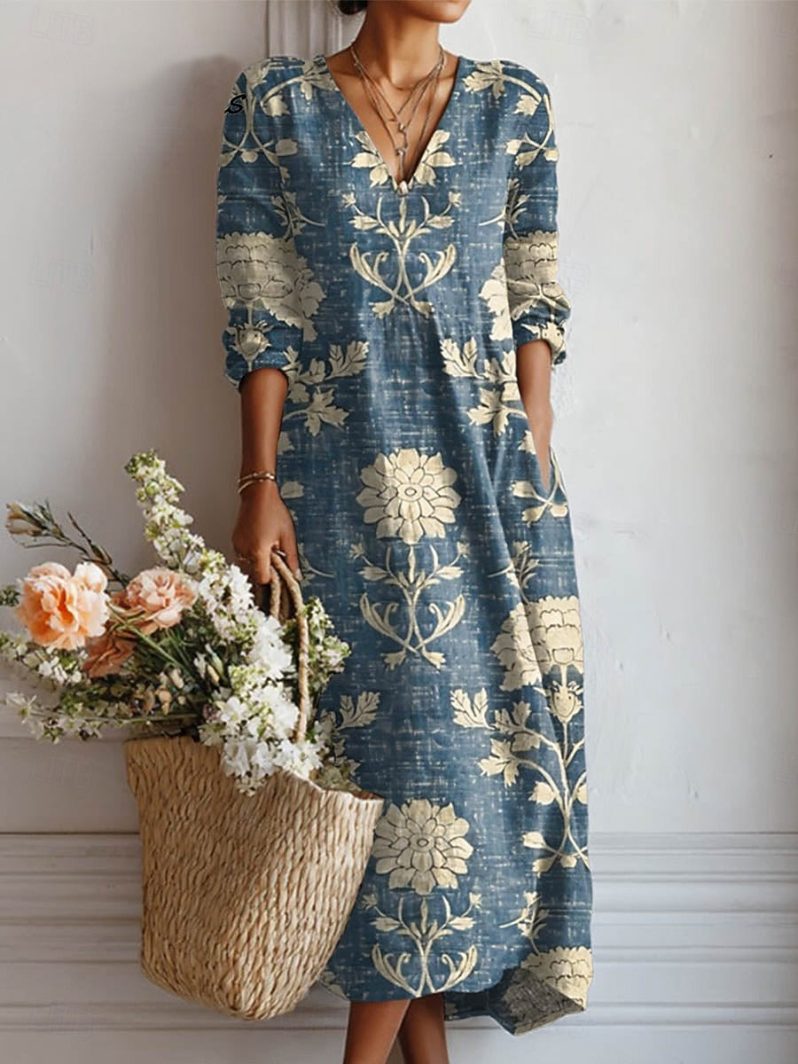Karin™ | Langes Boho-Kleid