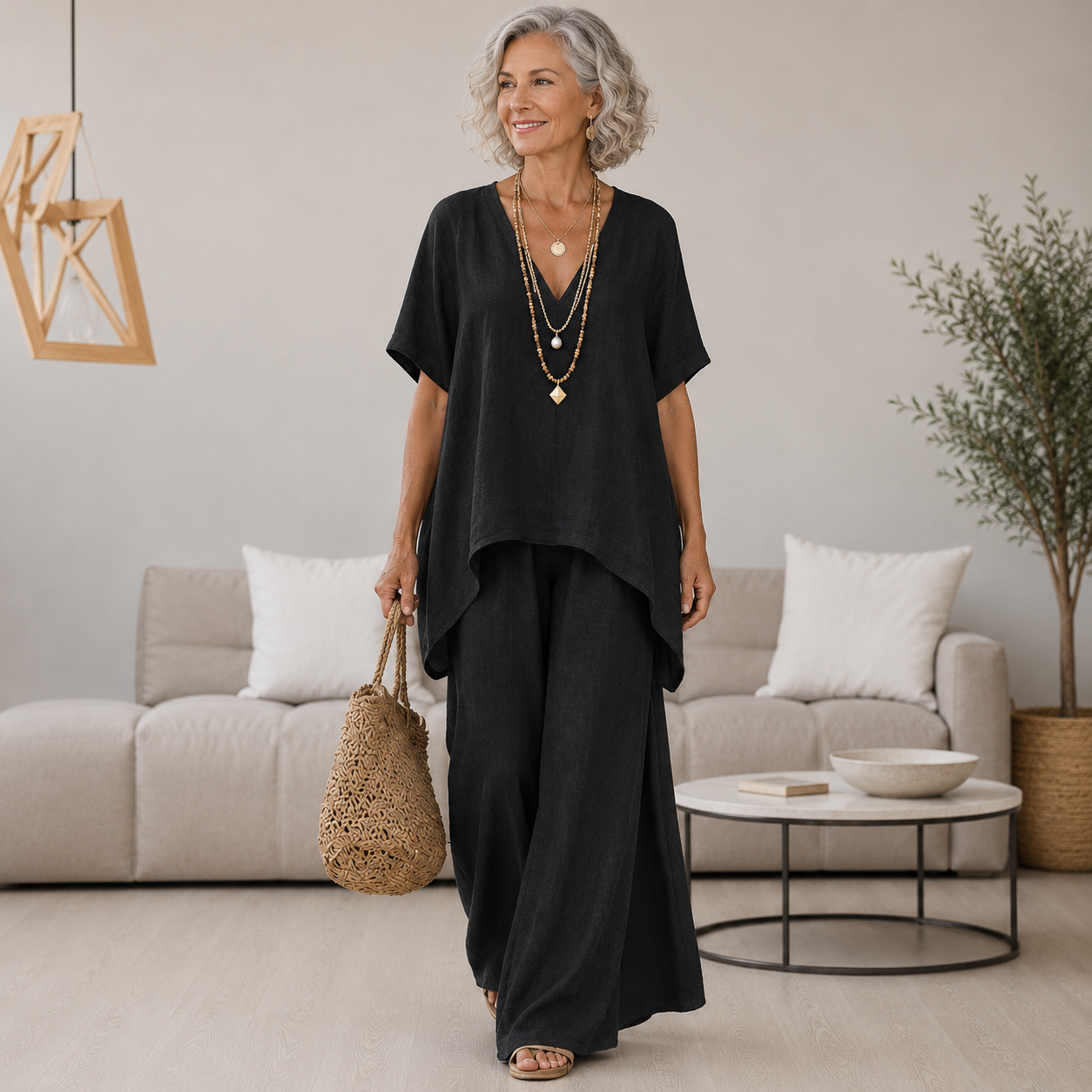 Elenia | Elegantes zweiteiliges Set
